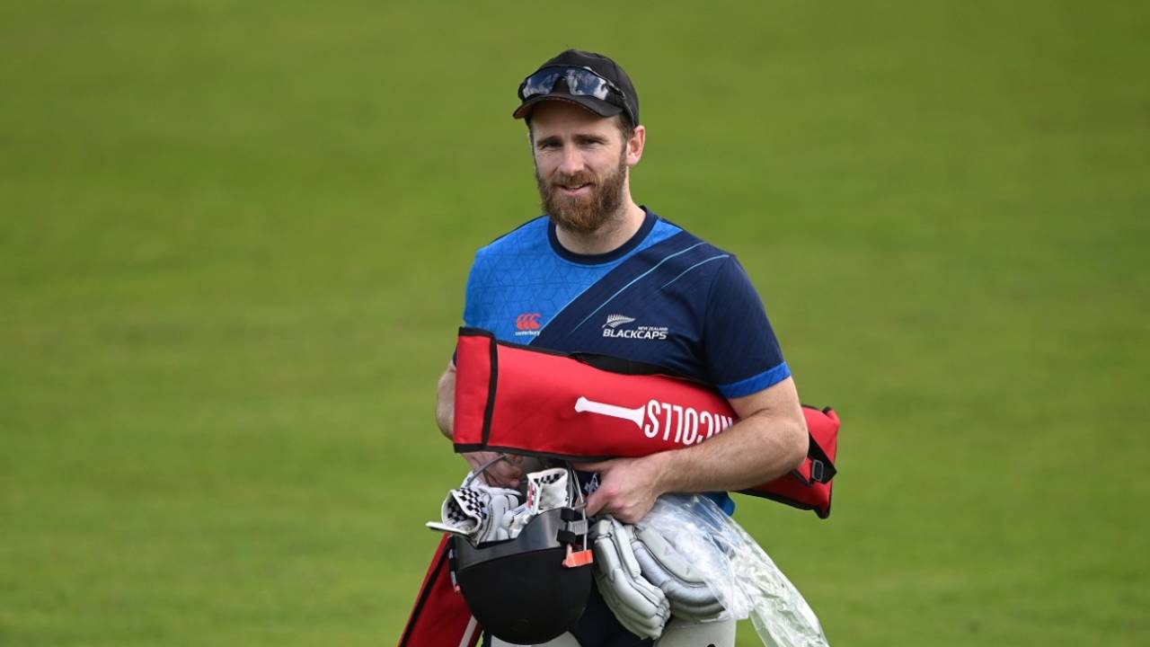 Kane Williamson was continuing his rehab with the New Zealand team in England recently&nbsp;&nbsp;&bull;&nbsp;&nbsp;Getty Images