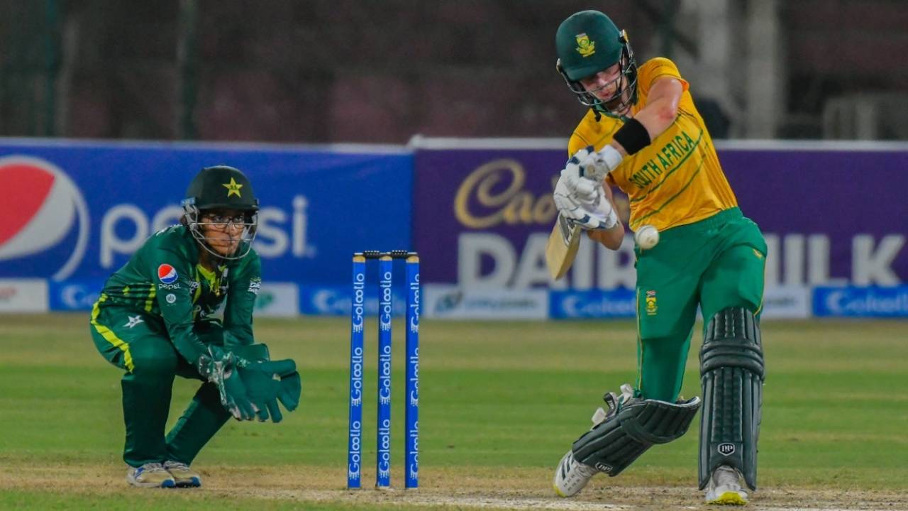 Laura Wolvaardt scored a half-century, Pakistan vs South Africa, 3rd women's T20I,  Karachi, September 04, 2023