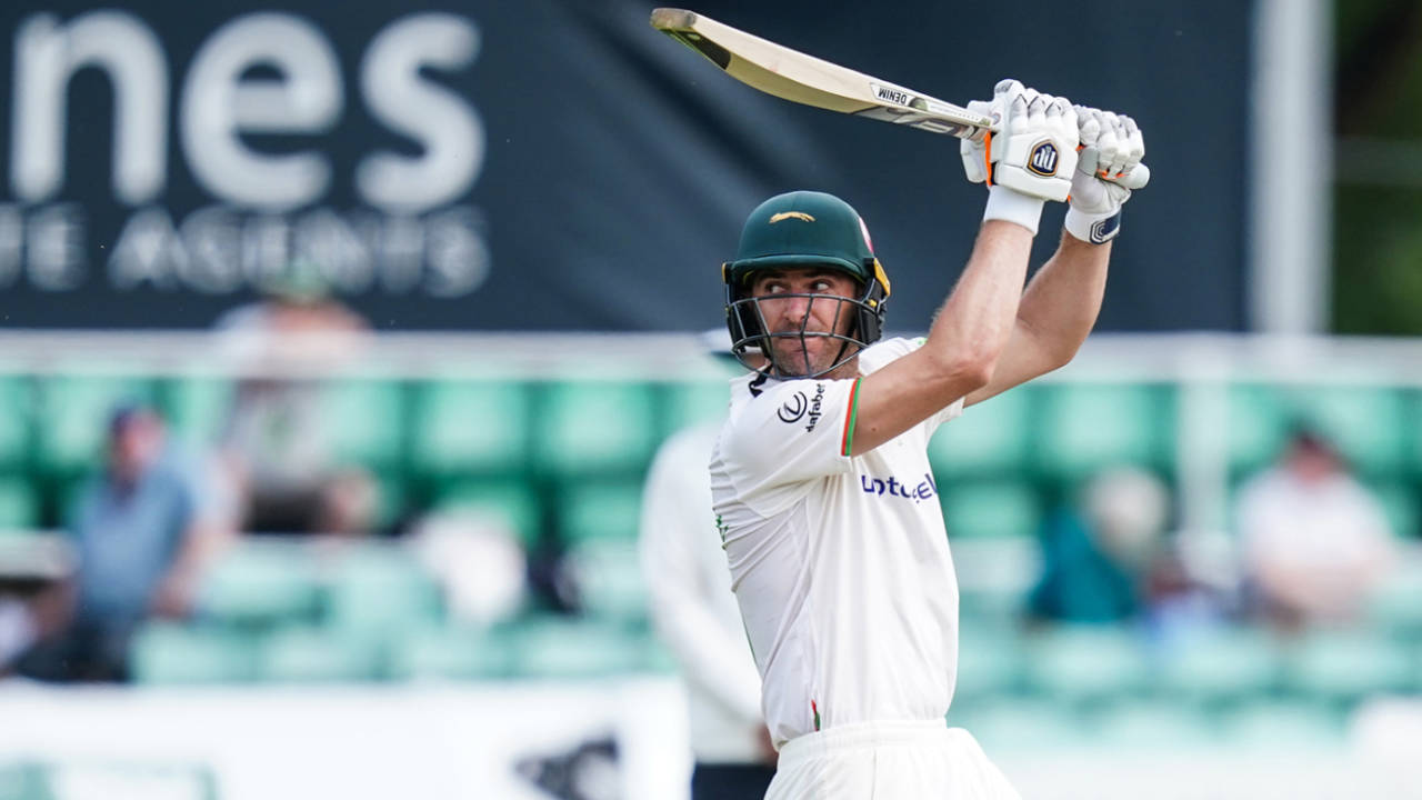 Colin Ackermann saw Leicestershire home with 93 not out&nbsp;&nbsp;&bull;&nbsp;&nbsp;Getty Images