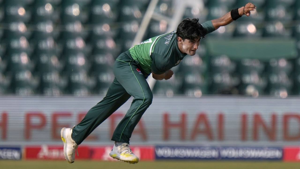 Naseem Shah was back to cranking it up beyond 140kph after an injury scare, Pakistan vs Bangladesh, Asia Cup, Super Fours, Lahore, September 6, 2023