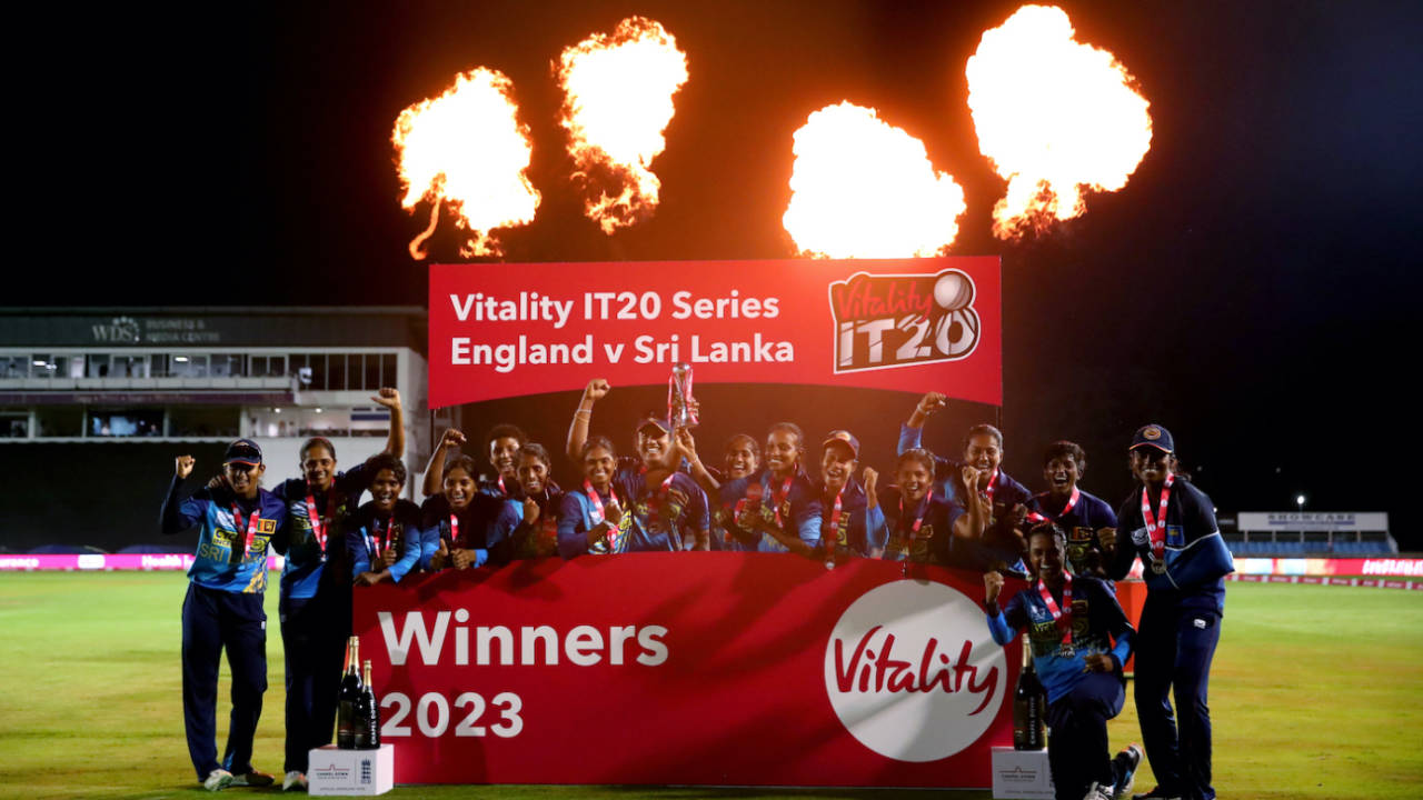 Sri Lanka sealed their first series win over England in any format, England vs Sri Lanka, 3rd women's T20I, Derby, September 6, 2023