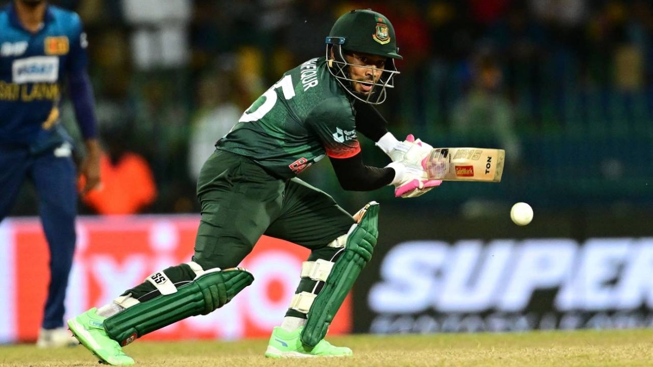 Mushfiqur Rahim helped rebuild Bangladesh's innings, Sri Lanka vs Bangladesh, Asia Cup, Super Fours, Colombo, September 9, 2023