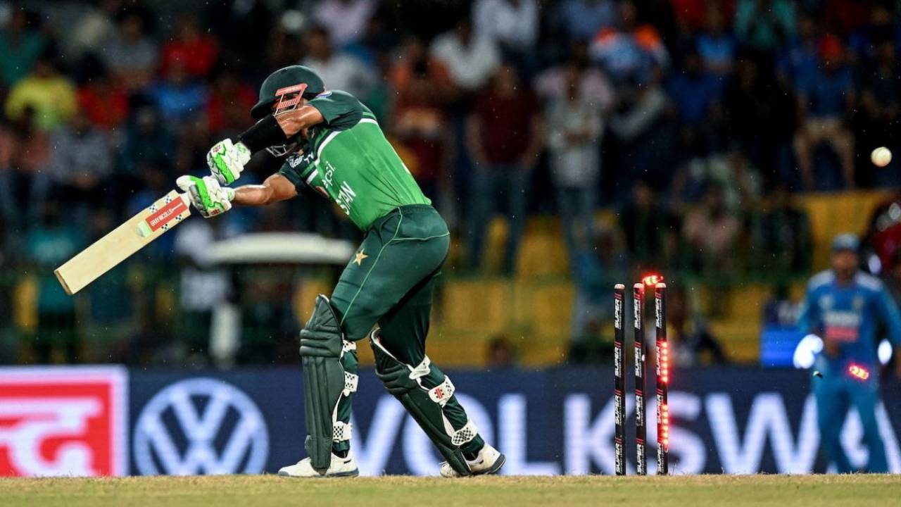 Pakistan were bowled out for 128 to go down by 228 runs&nbsp;&nbsp;&bull;&nbsp;&nbsp;AFP/Getty Images