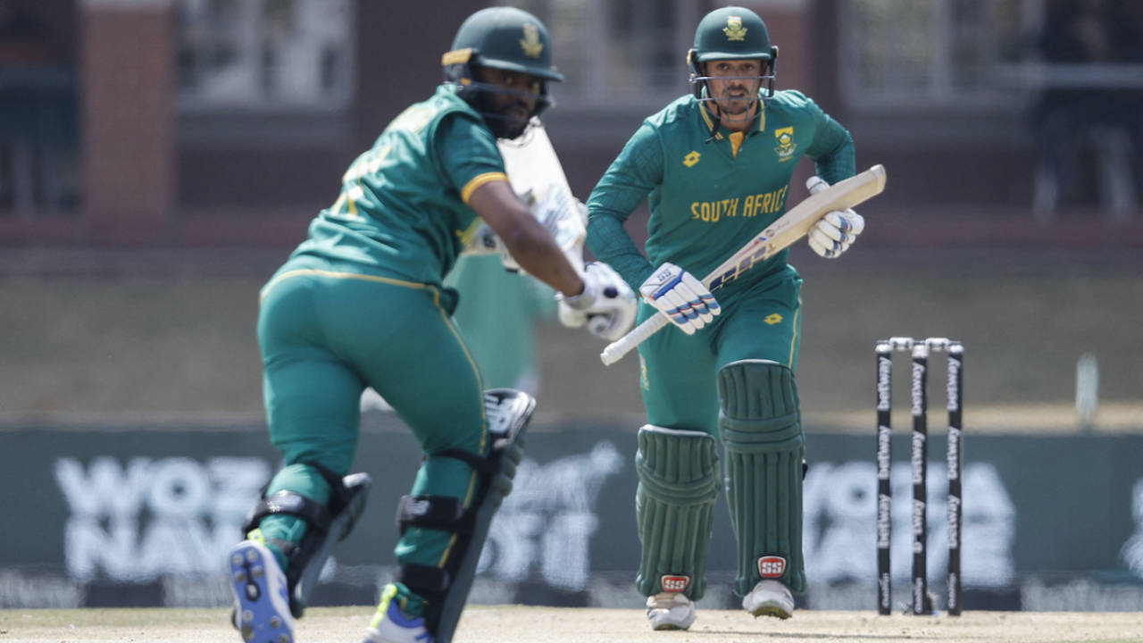 Quinton de Kock and Temba Bavuma gave a good start for South Africa, South Africa vs Australia, 3rd ODI, Potchefstroom, September 12, 2023