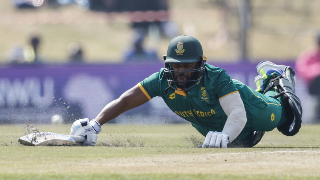 Temba Bavuma is expected to return in time for South Africa's World Cup opener&nbsp;&nbsp;&bull;&nbsp;&nbsp;AFP/Getty Images