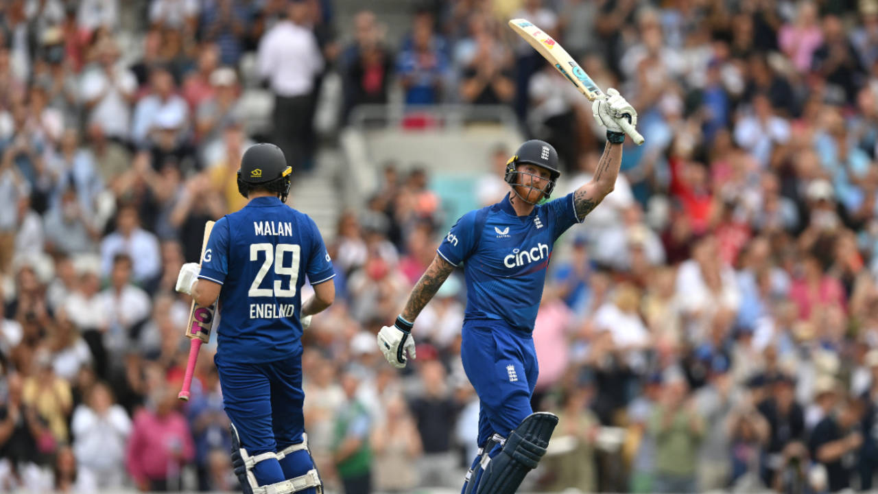 Ben Stokes brought up his century from 76 balls, England vs New Zealand, 3rd ODI, The Oval, September 13, 2023