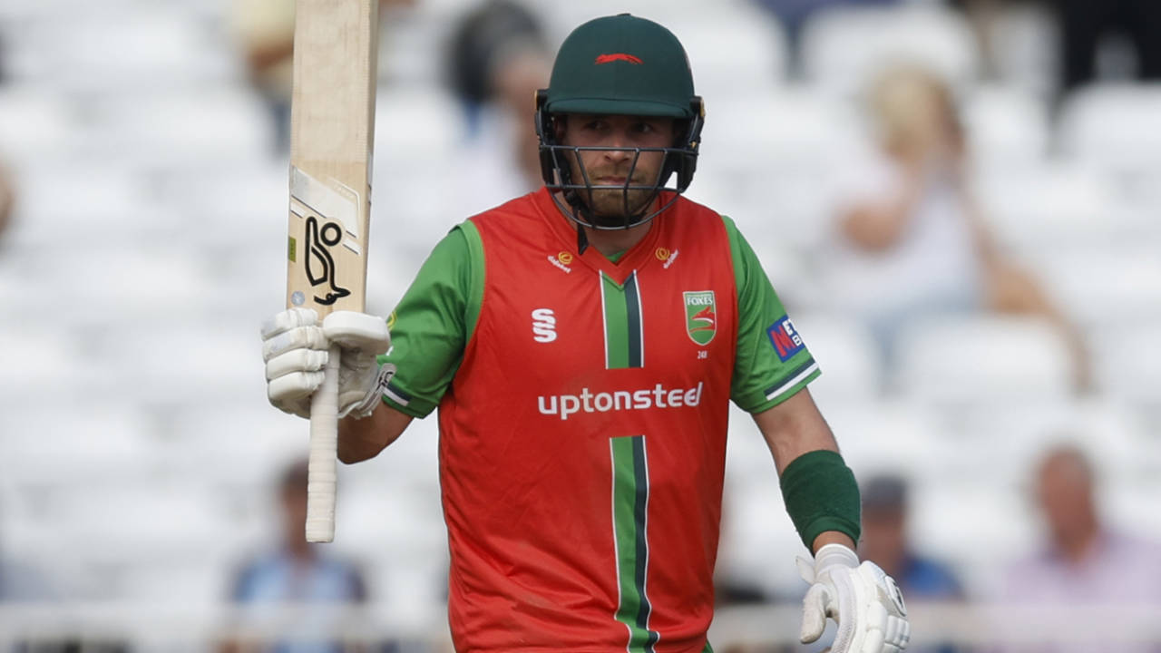 Sam Evans' fifty helped resurrect the innings, Leicestershire vs Hampshire, Metro Bank Cup final, Trent Bridge, September 16, 2023