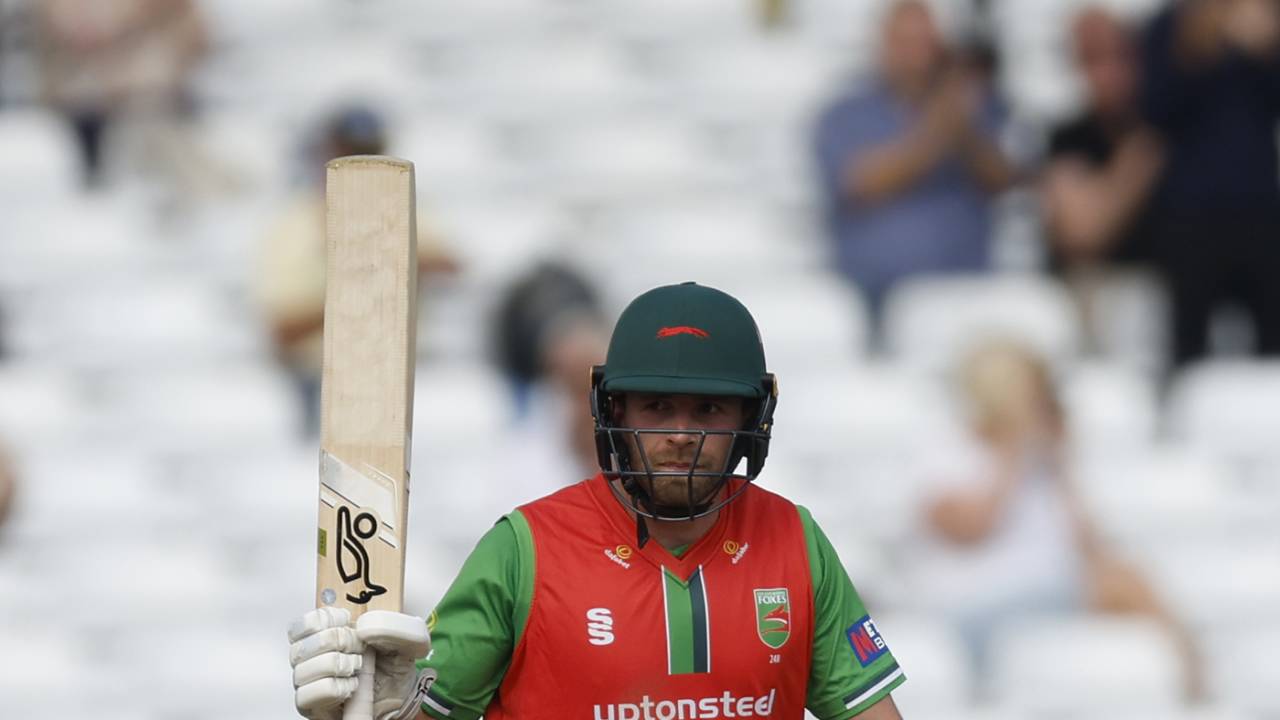 Sam Evans' fifty helped resurrect the innings, Leicestershire vs Hampshire, Metro Bank Cup final, Trent Bridge, September 16, 2023