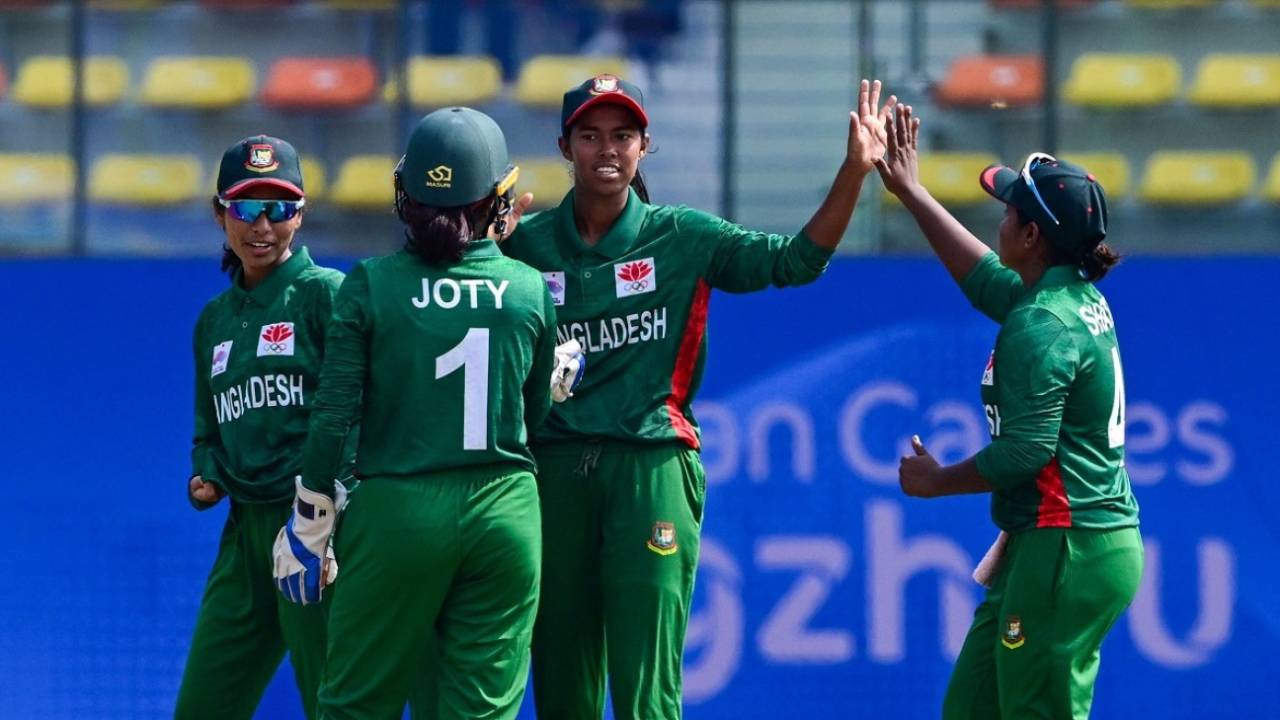 Shorna Akter picked up three wickets to restrict Pakistan to 64, Bangladesh vs Pakistan, Asian Games, 3rd place play-off, Hangzhou, September 25, 2023