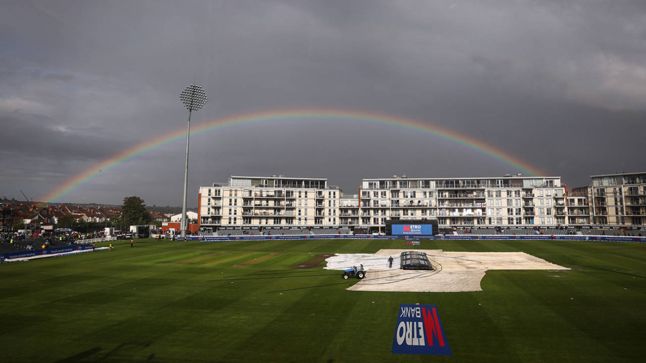 Heavy rain forced an abrupt abandonment, England vs Ireland, 3rd ODI, Bristol, September 26, 2023