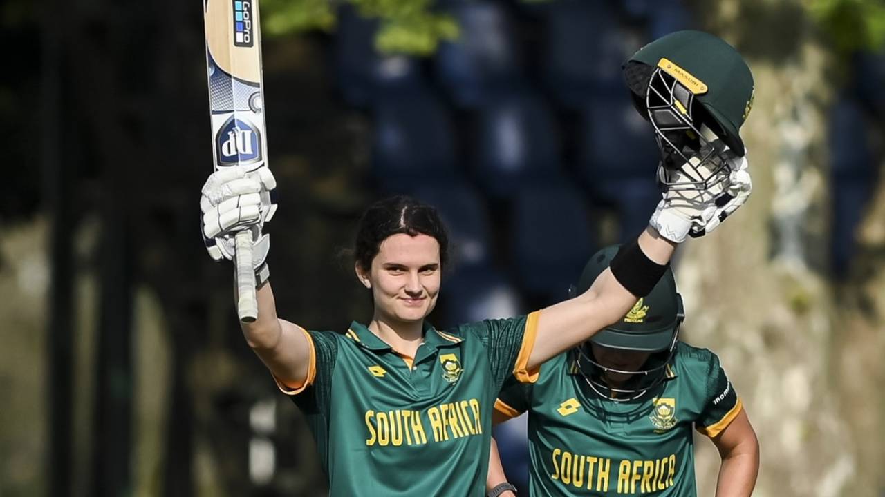 Laura Wolvaardt now has the most centuries in women's ODIs for South Africa, South Africa v New Zealand, 2nd ODI, Pietermaritzburg, September 28, 2023
