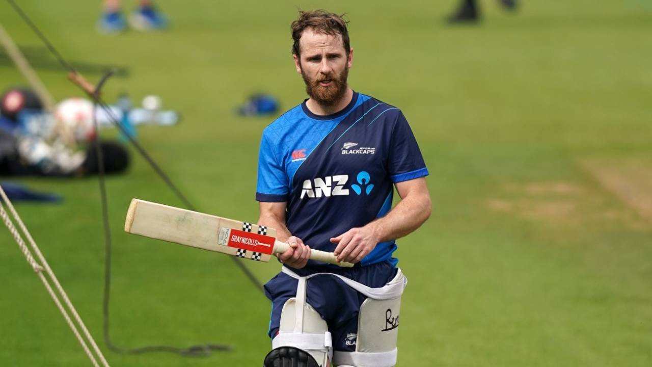 Kane Williamson is building his way up from an ACL injury, Chester-le-Street, August 29, 2023