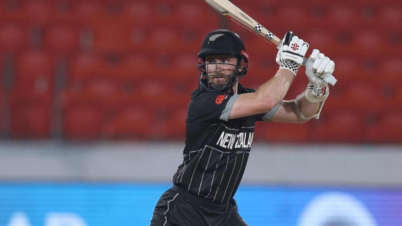 Kane Williamson punished anything that was remotely short and wide&nbsp;&nbsp;&bull;&nbsp;&nbsp;ICC via Getty Images