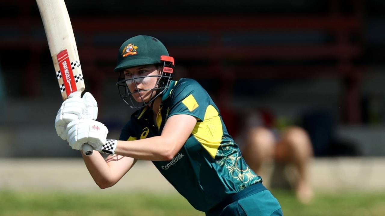 Tahlia McGrath finished unbeaten on a 32-ball 60 as Australia took the opening game by eight wickets, Australia vs West Indies, 1st women's T20I, North Sydney Oval, October 1, 2023