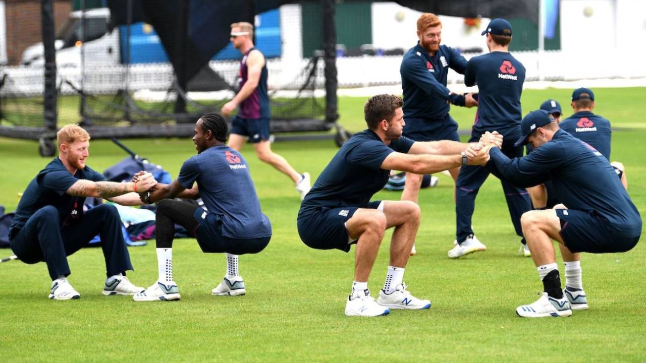 England train before their match against Australia,  World Cup 2019, Lord's, June 24, 2019
