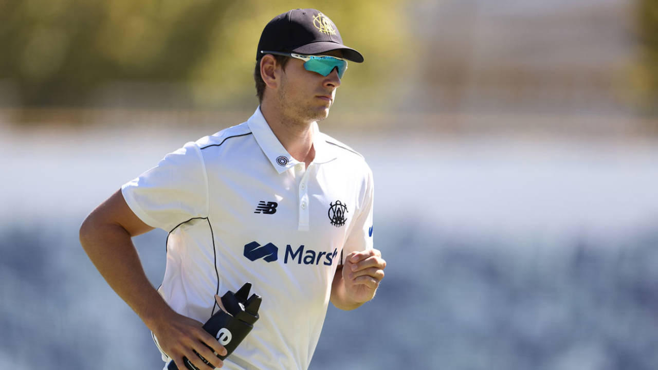 Tall and quick: Liam Haskett is part of Western Australia's next generation, Western Australia vs Victoria, WACA, March 15, 2023