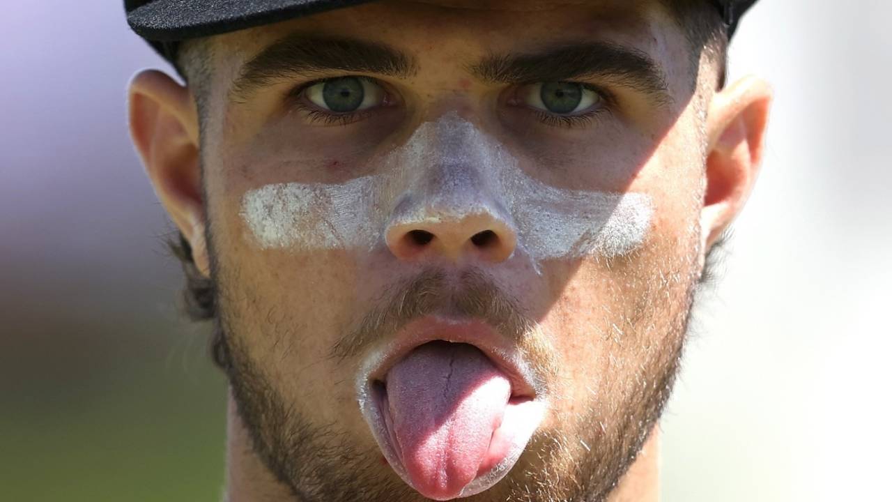 Teague Wyllie during a Sheffield Shield game, Western Australia vs Victoria, Perth, day 1, Sheffield Shield, October 4, 2023