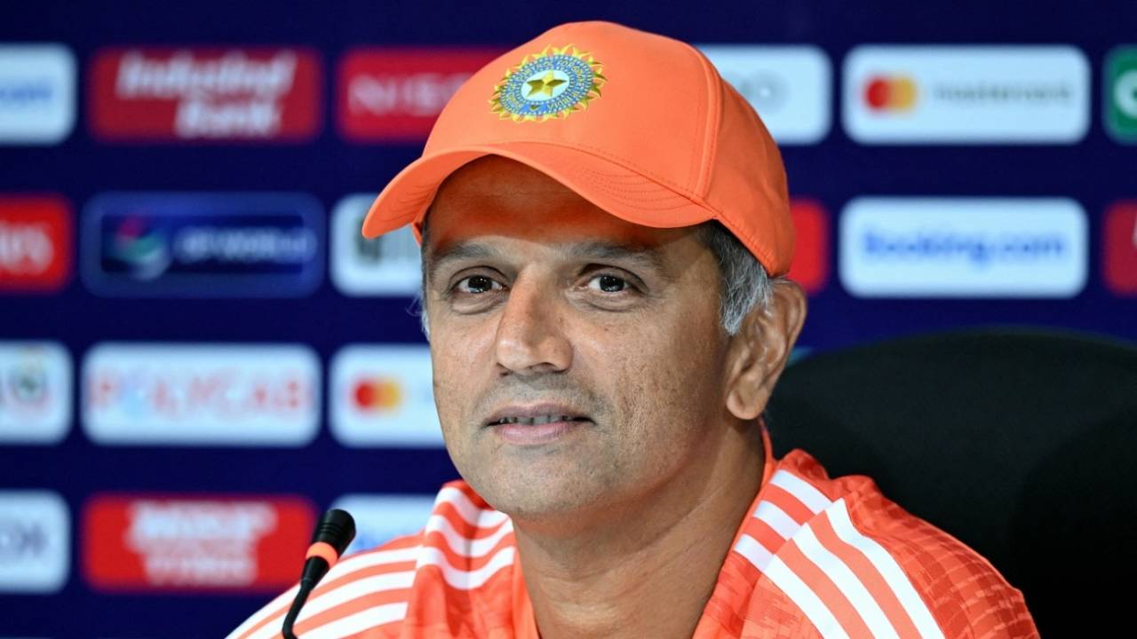 Rahul Dravid addresses the press, Men's World Cup 2023, Chennai, October 6, 2023
