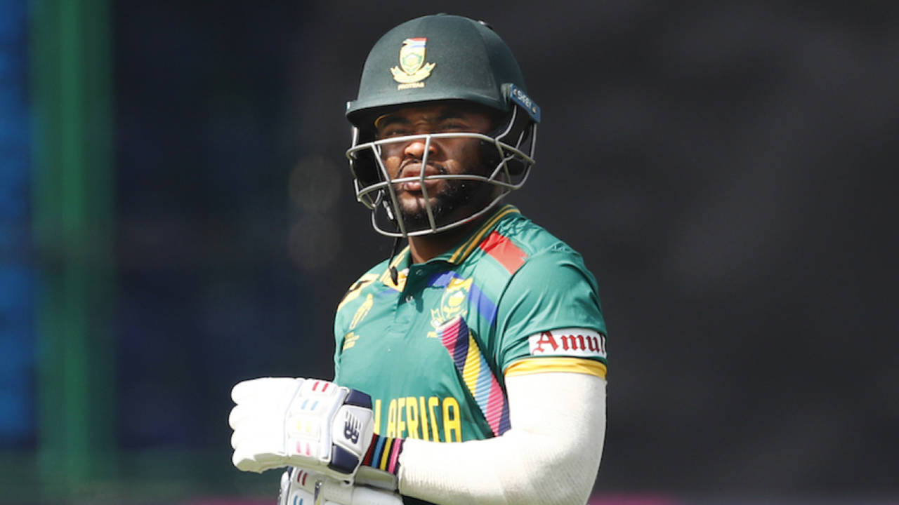 Temba Bavuma was dismissed for 8, South Africa vs Sri Lanka, World Cup, Delhi, October 7, 2023