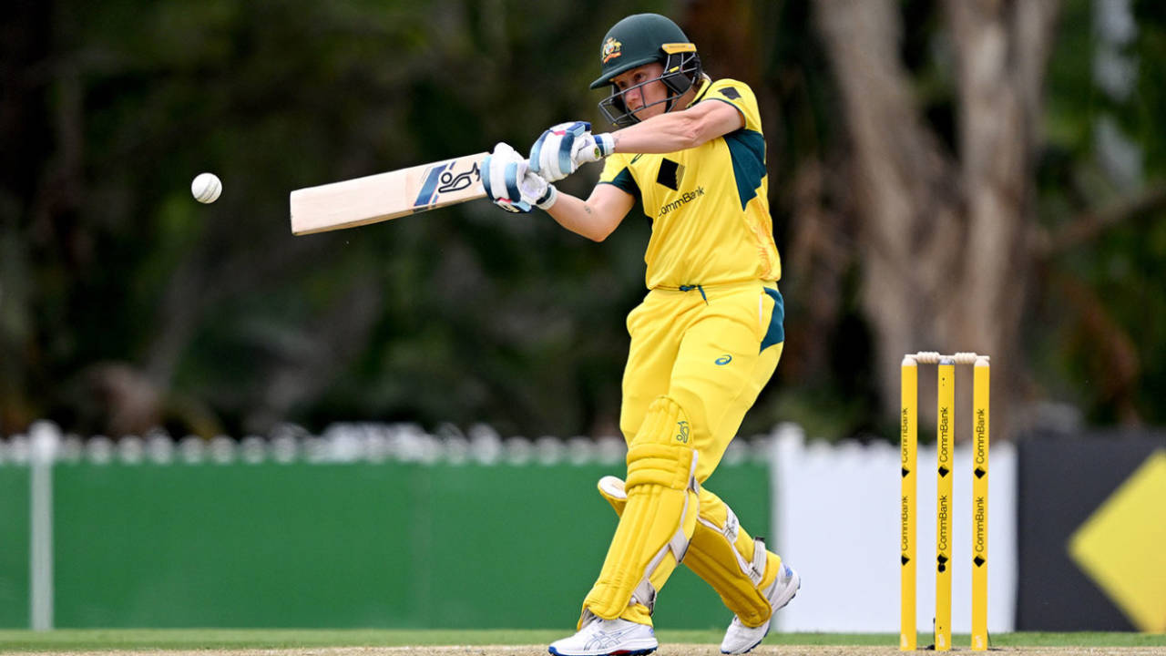 Alyssa Healy collected boundaries in a rush, Australia vs West Indies, 1st ODI, Allan Border Field, October 8, 2023