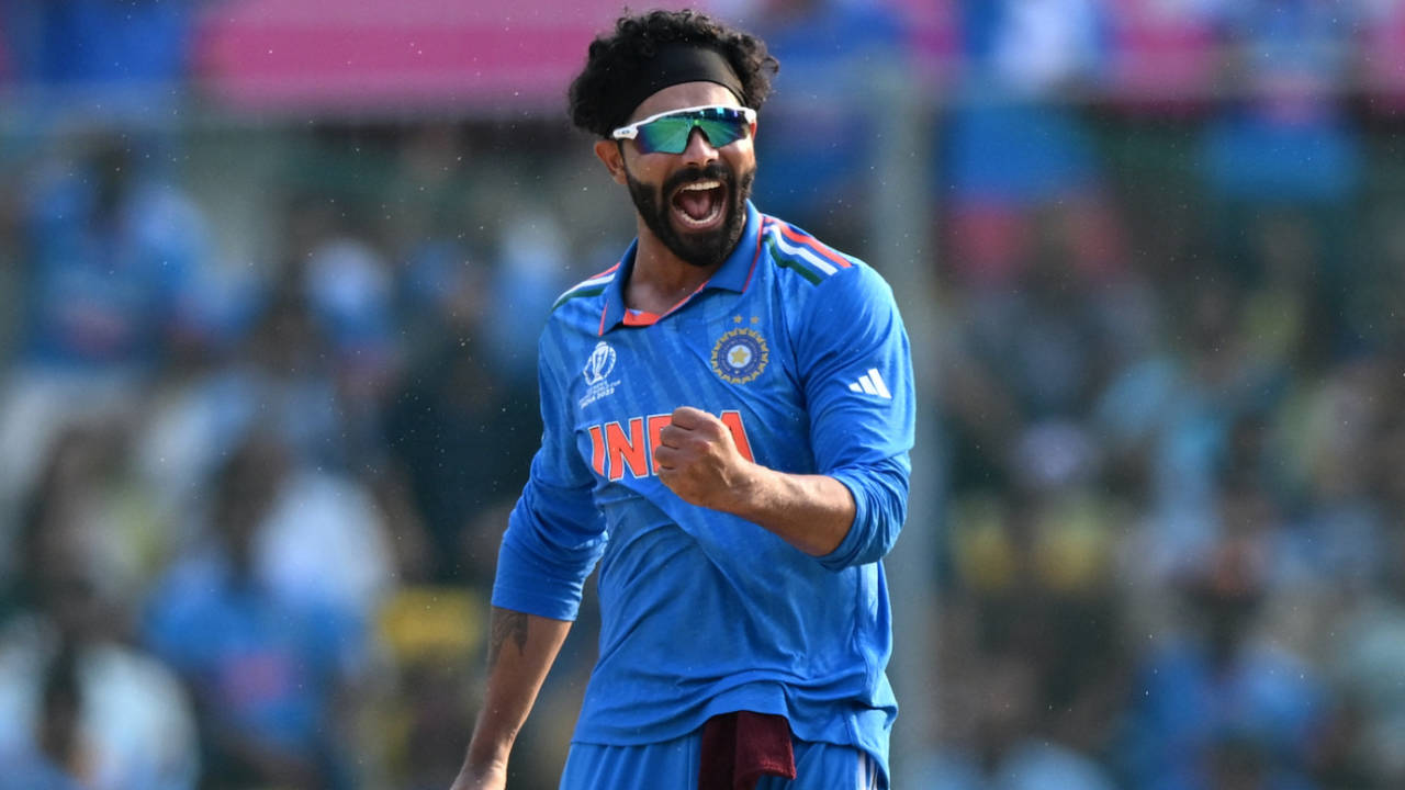 Ravindra Jadeja finished with 3 for 28 off his ten-over quota, India vs Australia, World Cup, Chennai, October 8, 2023
