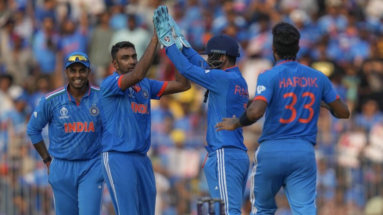 R Ashwin dismissed Cameron Green for his only wicket in the match, India vs Australia, World Cup, Chennai, October 8, 2023