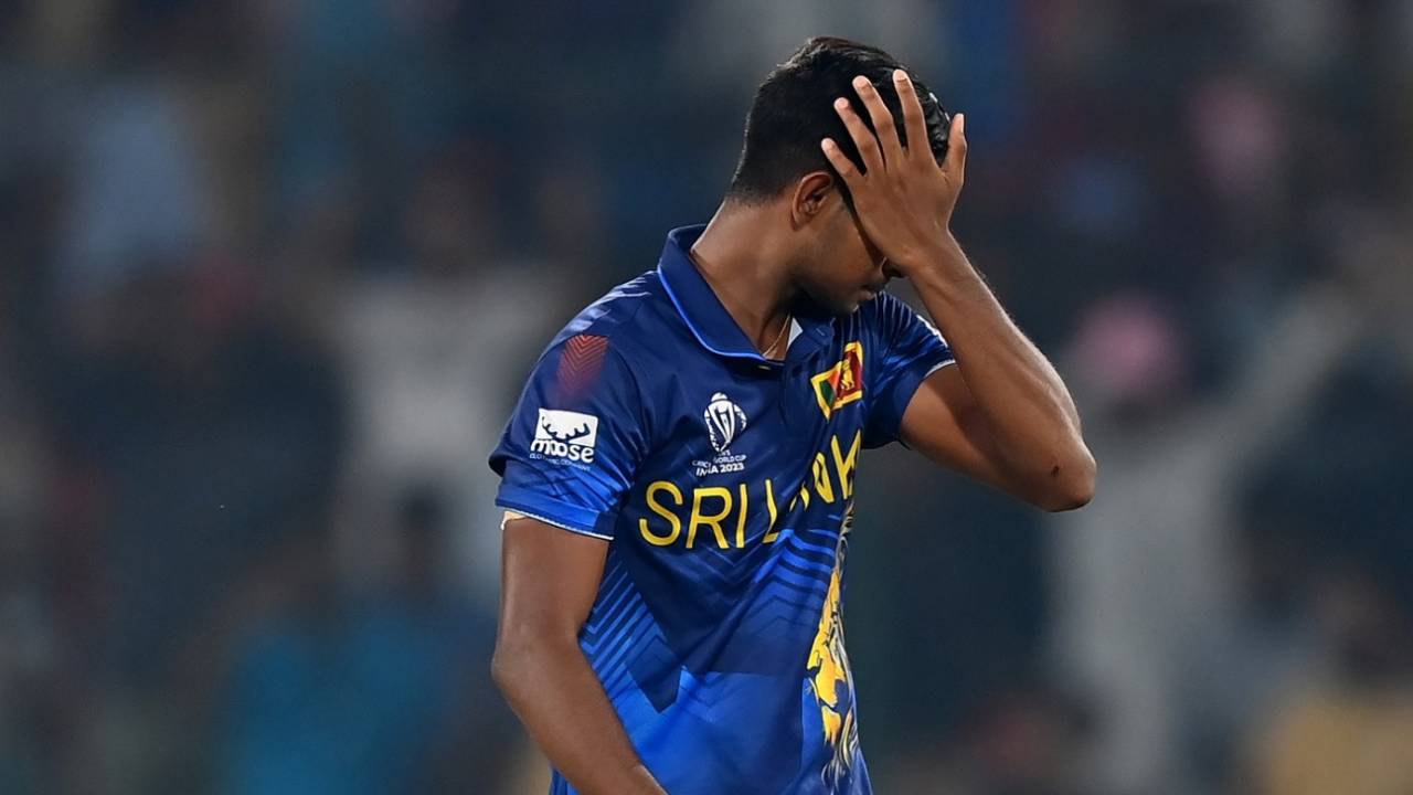 Matheesha Pathirana gave away 90 runs in nine overs, Pakistan vs Sri Lanka, World Cup, Hyderabad, October 10, 2023