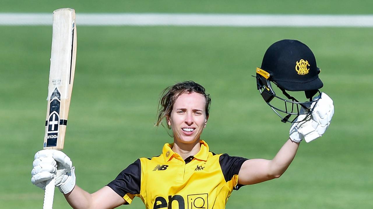 Chloe Piparo's century helped Western Australia to victory