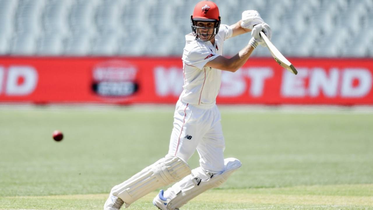 Nathan McSweeney made a brilliant 100, South Australia vs New South Wales, Sheffield Shield, Adelaide Oval, October 17, 2023
