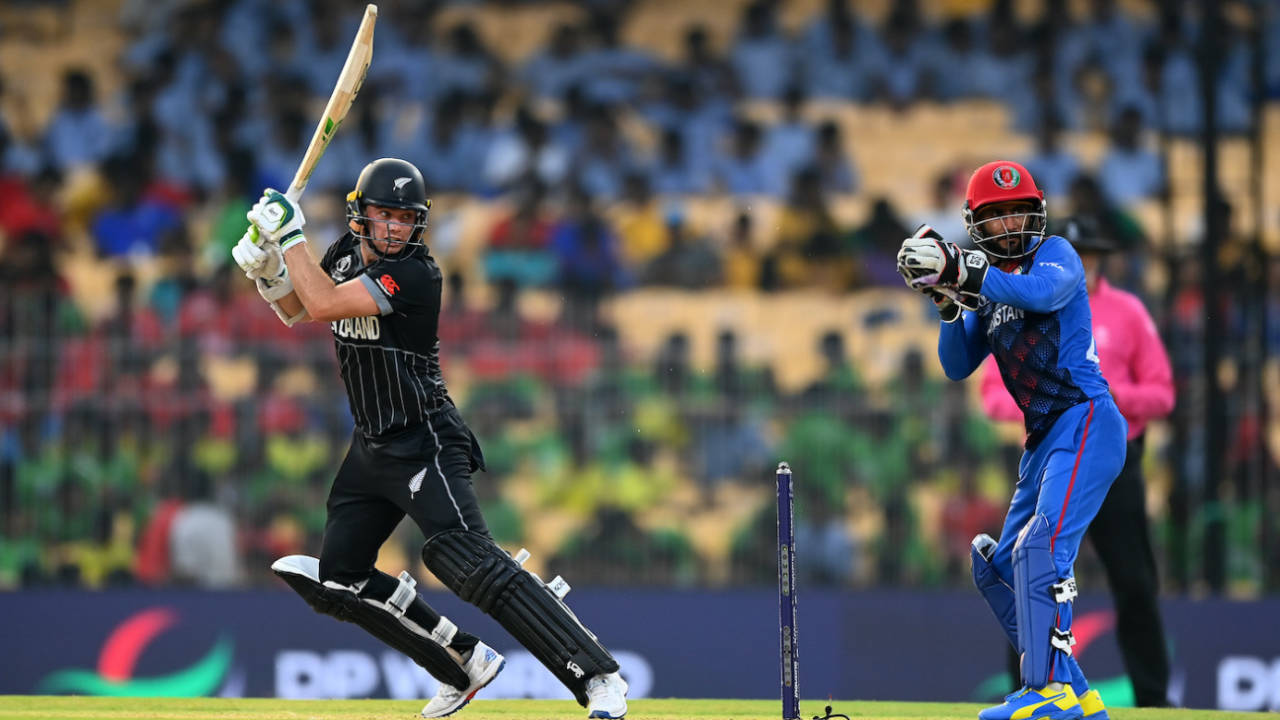 Tom Latham played second fiddle to Glenn Phillips, New Zealand vs Afghanistan, Men's ODI World Cup, Chennai, October 18, 2023