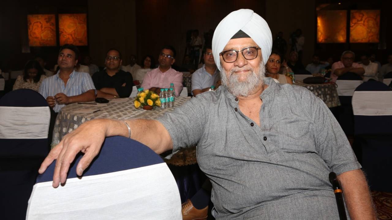 Bishan Singh Bedi at a book launch, New Delhi, June 25, 2019