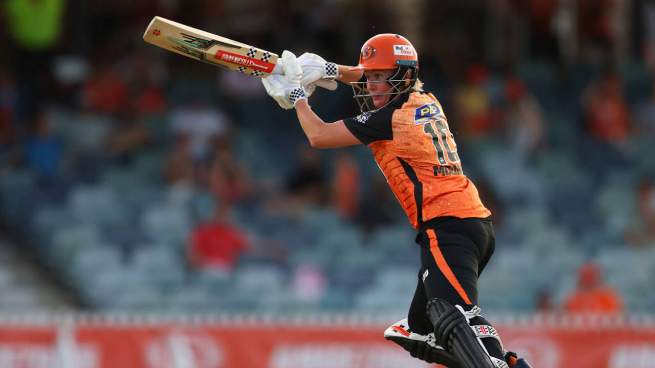 Beth Mooney guided Perth Scorchers' chase, Perth Scorchers vs Hobart Hurricanes, WBBL, WACA, October 25, 2023