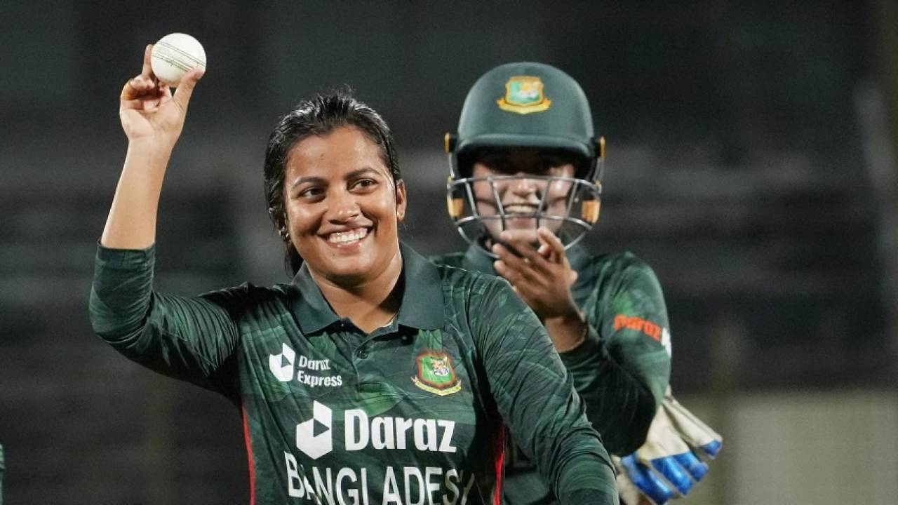 Nahida Akter returned the best figures in women's T20I cricket for Bangladesh&nbsp;&nbsp;&bull;&nbsp;&nbsp;BCB