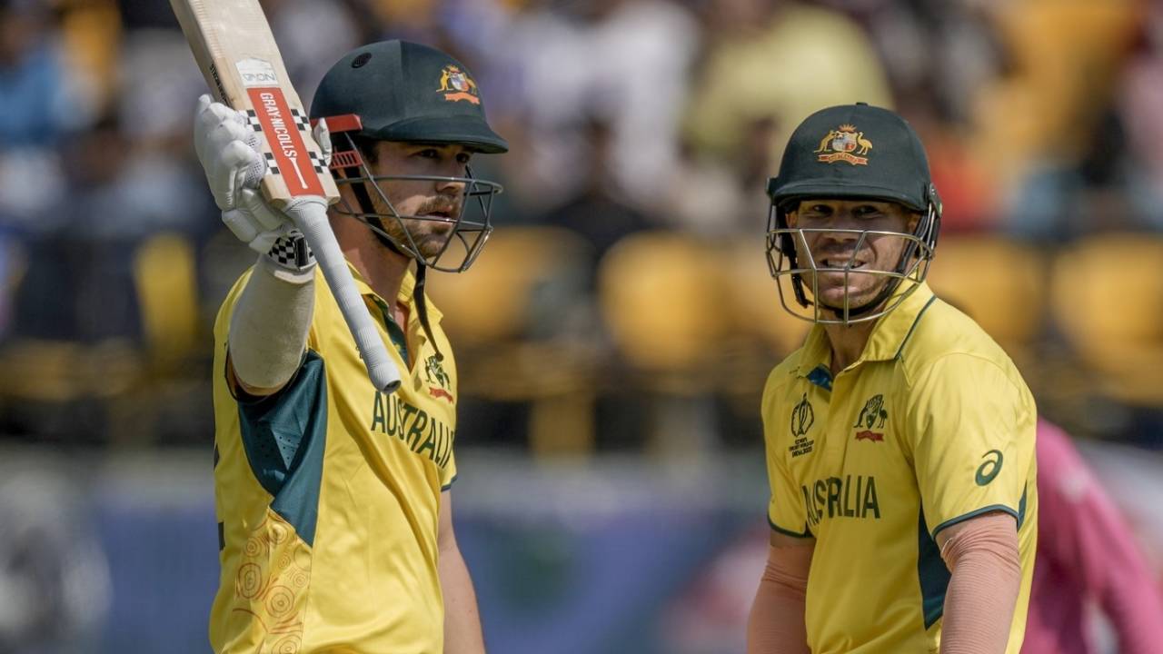 Travis Head and David Warner helped Australia pump 118 in the first powerplay, Australia vs New Zealand, World Cup, Dharamsala, October 28, 2023