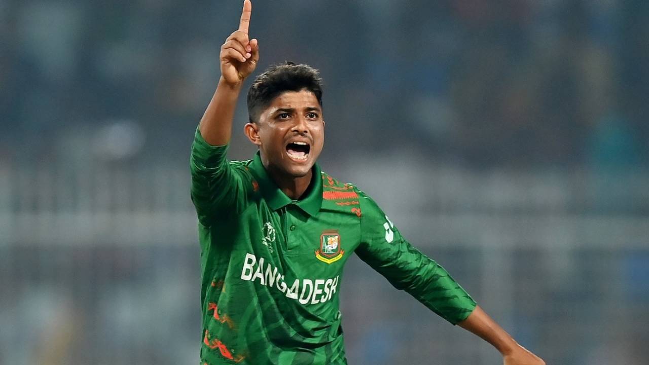 Mahedi Hasan picked up a couple of wickets, Bangladesh vs Netherlands, Men's World Cup 2023, Kolkata, October 28, 2023