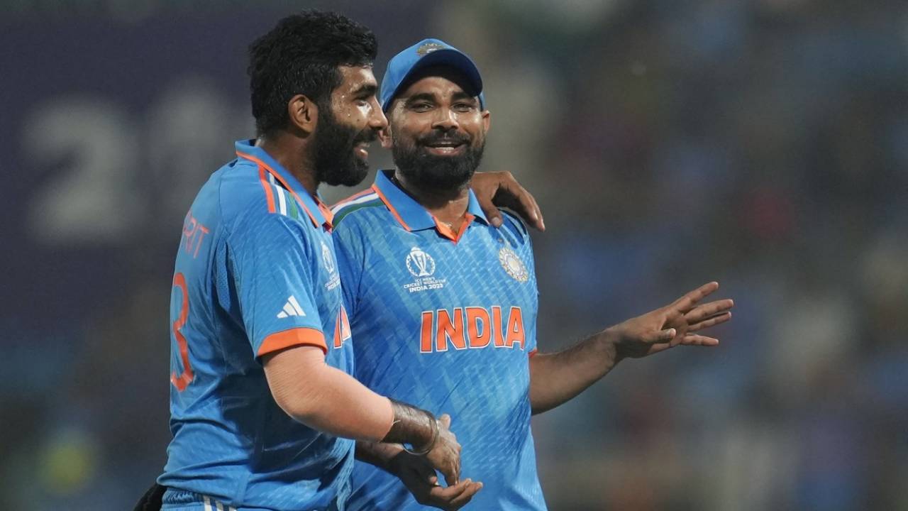 Jasprit Bumrah and Mohammed Shami have been almost unplayable at this World Cup&nbsp;&nbsp;&bull;&nbsp;&nbsp;Associated Press