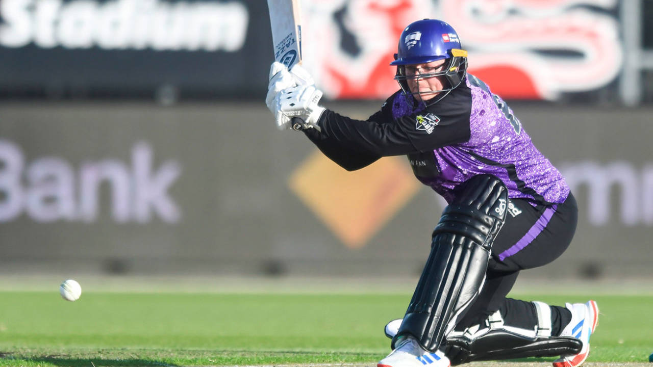 Lizelle Lee made the most of a life to hit 91, Hobart Hurricanes vs Sydney Thunder, WBBL, Launceston, October 30, 2023
