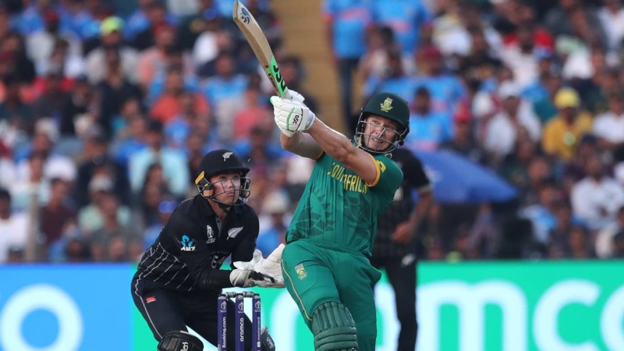 David Miller provided the final-overs impetus, New Zealand vs South Africa, ICC Men's World Cup 2023, Pune, November 1, 2023