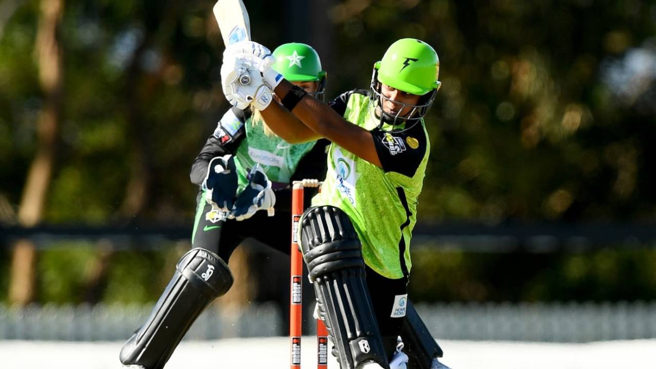 Chamari Athapaththu made 69 from 40 balls, Melbourne Stars vs Sydney Thunder, WBBL, Casey Fields, November 4, 2023
