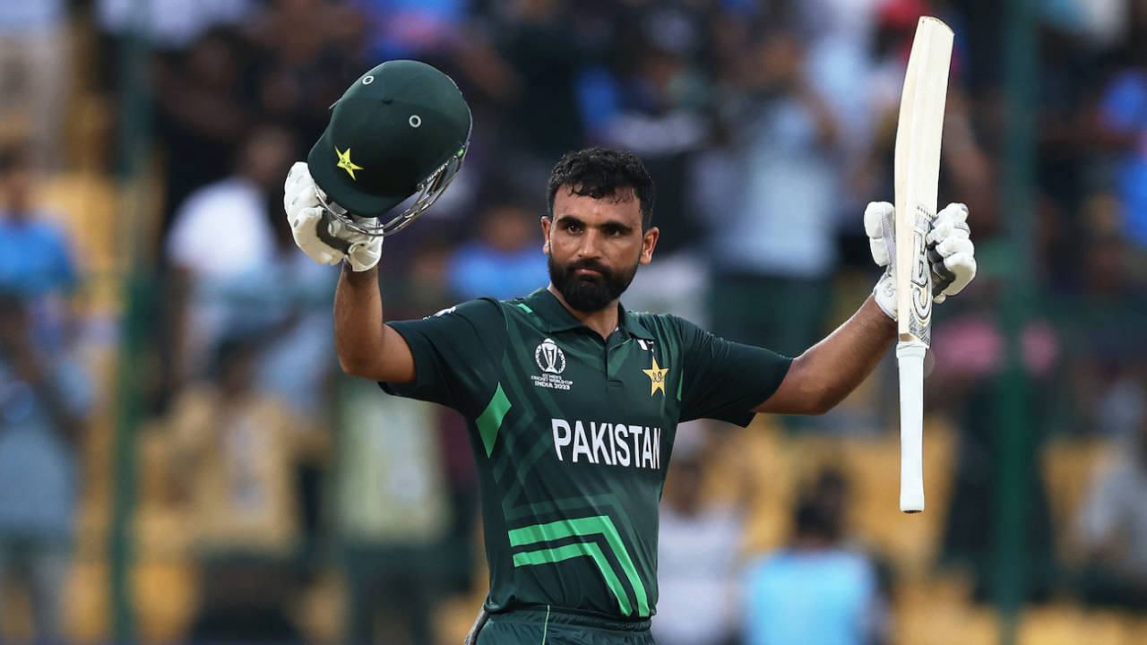 Fakhar Zaman tonned up in the 20th over, New Zealand vs Pakistan, ODI World Cup, Bengaluru, November 4, 2023