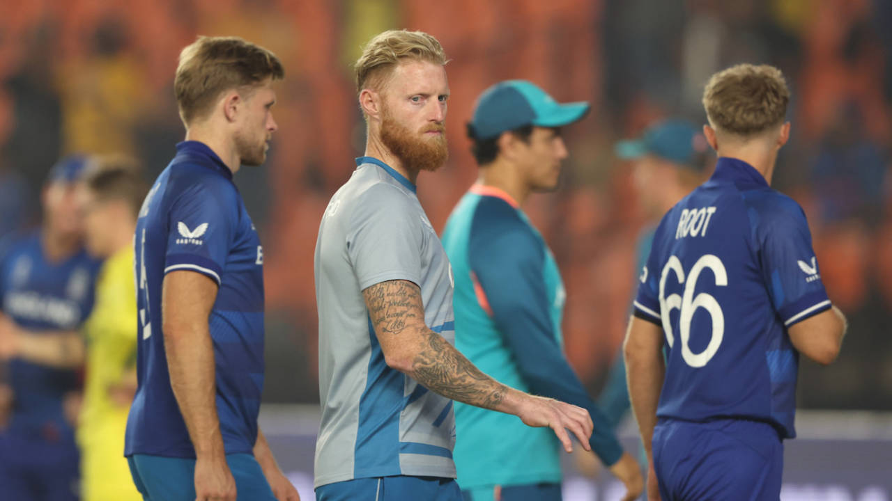 Ben Stokes' expression says it all, Australia vs England, World Cup, Ahmedabad, November 4, 2023