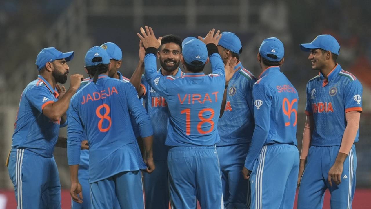 Mohammed Siraj struck in his first over to dismiss Quinton de Kock, India vs South Africa, Men's ODI World Cup, November 5, 2023