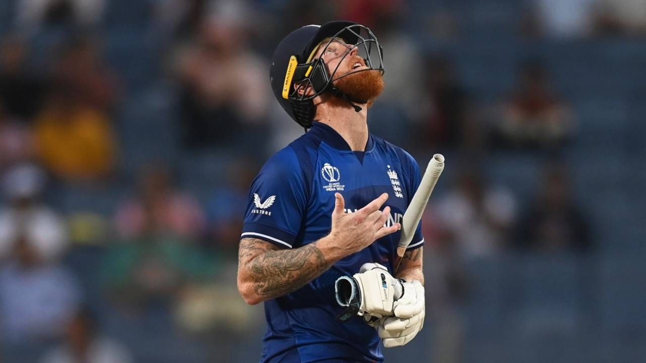 Ben Stokes made his first World Cup century, England vs Netherlands, Men's ODI World Cup, Pune, November 8, 2023