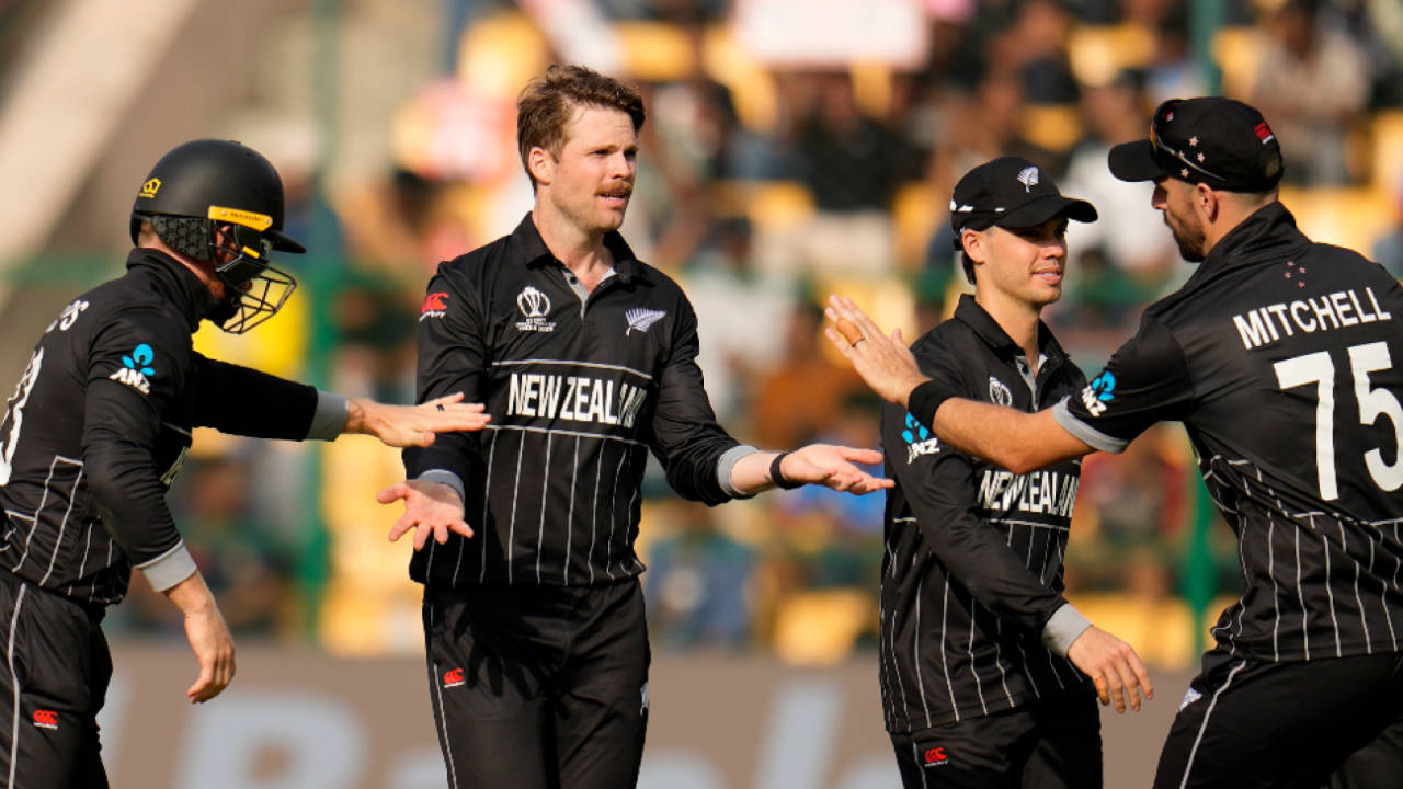 Lockie Ferguson returned figures of 10-2-35-2, New Zealand vs Sri Lanka, World Cup 2023, Bengaluru, November 9, 2023