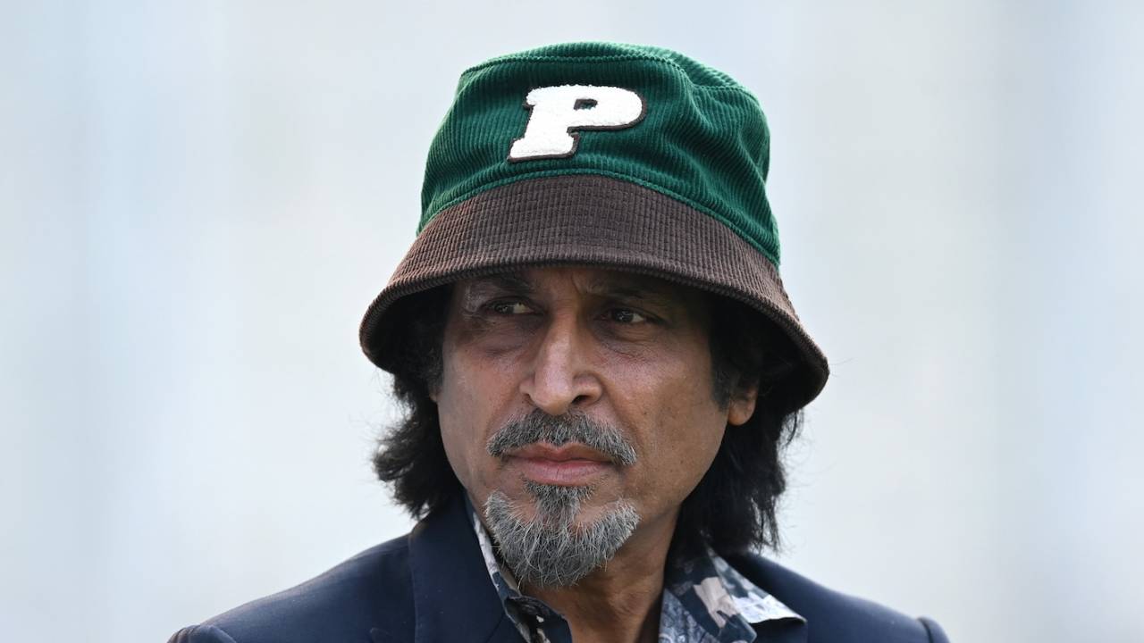 Ramiz Raja was at Pakistan's training session on the eve of their final World Cup match against England, Kolkata, November 10, 2023