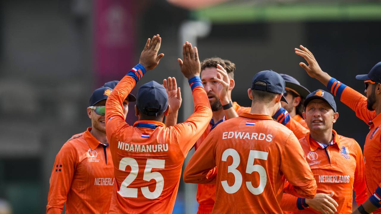 Paul van Meekeren gave Netherlands the first breakthrough, India vs Netherlands, Men's ODI World Cup, Bengaluru, November 12, 2023