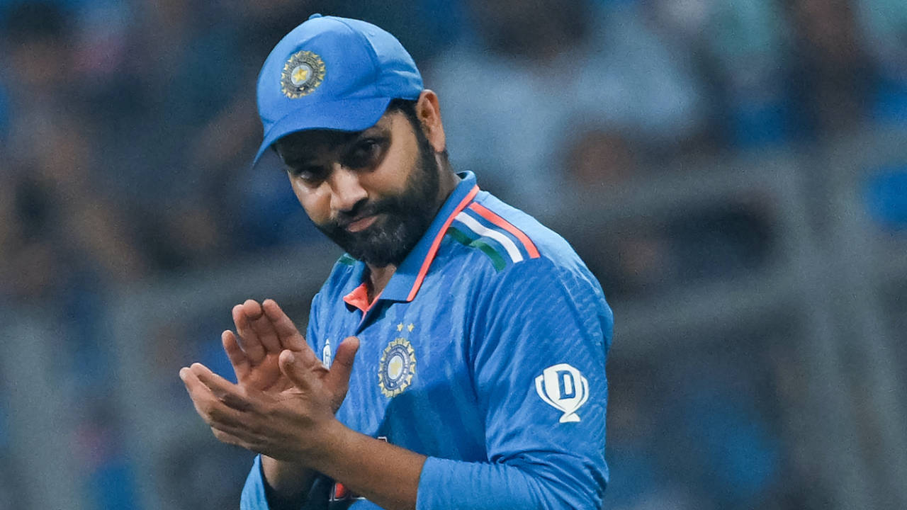 Rohit Sharma remains positive in a tense situation, India vs New Zealand, ICC Men's World Cup 2023, 1st semi-final, Mumbai, November 15, 2023