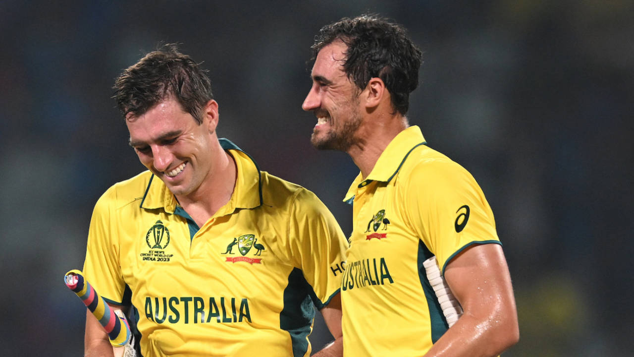 Pat Cummins and Mitchell Starc can finally have a laugh, Australia vs South Africa, ICC men's World Cup 2023, 2nd semi-final, Kolkata, November 16, 2023