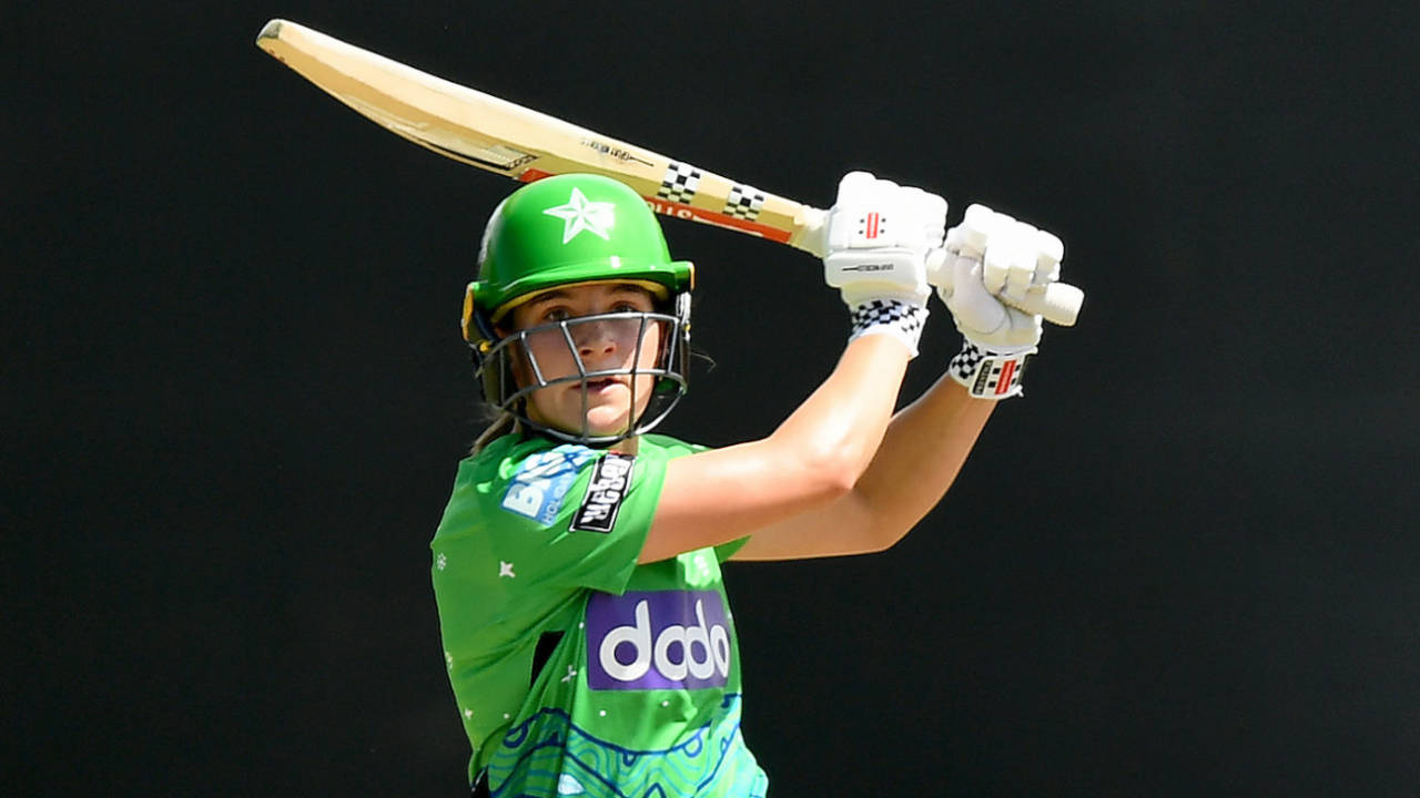 Annabel Sutherland smashed 37 in 21 balls, before picking up two wickets&nbsp;&nbsp;&bull;&nbsp;&nbsp;Getty Images