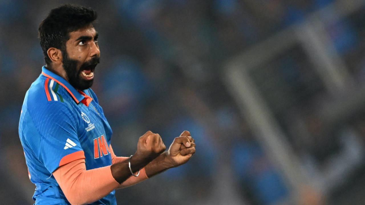 Jasprit Bumrah helped India finish with three first-powerplay wickets, India vs Australia, Men's ODI World Cup final, Ahmedabad, November 19, 2023